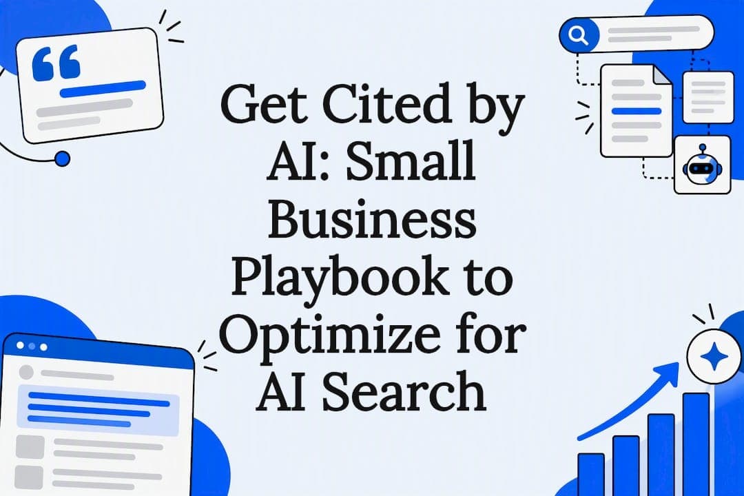 Get Cited by AI: Small Business Playbook to Optimize for AI Search