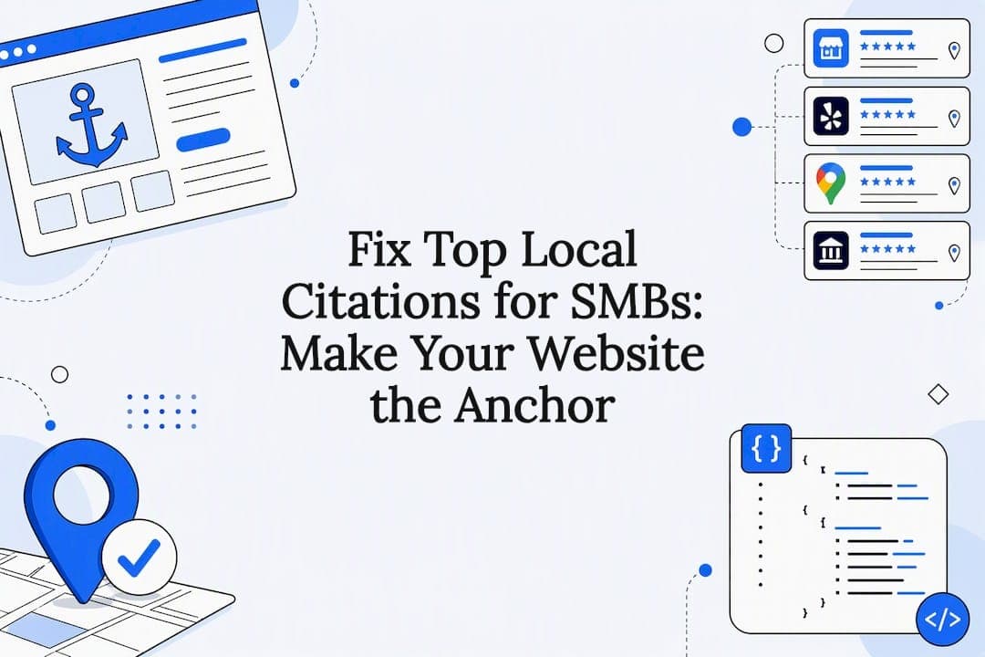 Fix Top Local Citations for SMBs: Make Your Website the Anchor