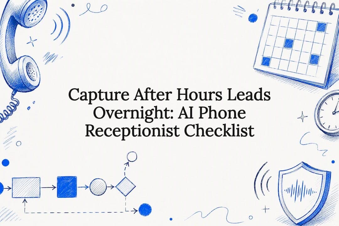 Capture After Hours Leads Overnight: AI Phone Receptionist Checklist