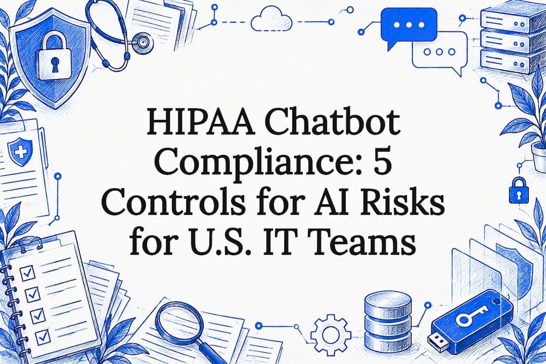 HIPAA Chatbot Compliance: 5 Controls for AI Risks for U.S. IT Teams