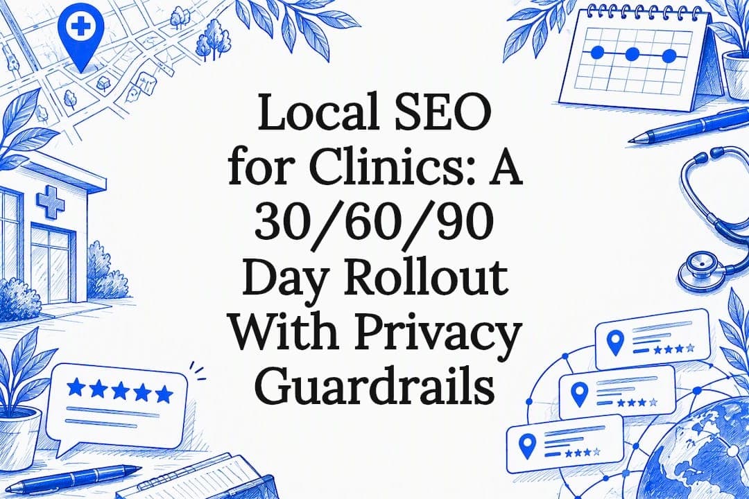 Local SEO for Clinics: A 30/60/90 Day Rollout With Privacy Guardrails