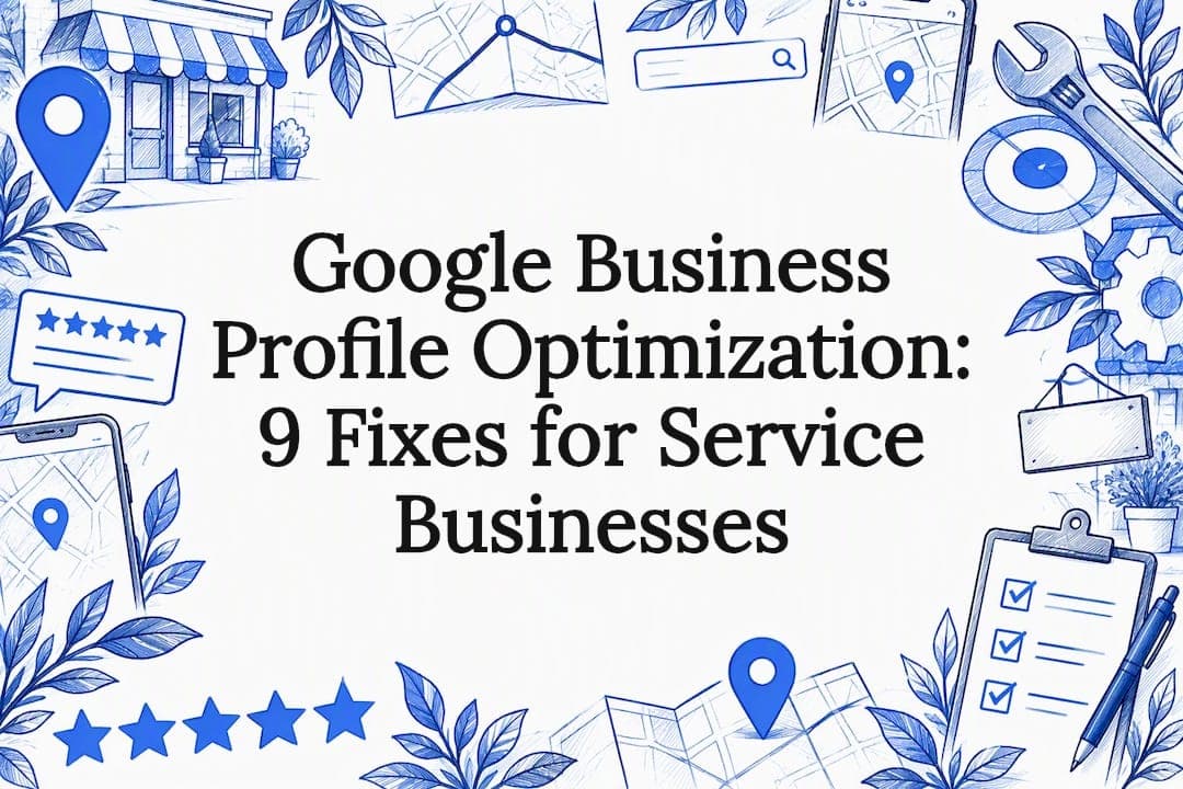 Google Business Profile Optimization: 9 Fixes for Service Businesses