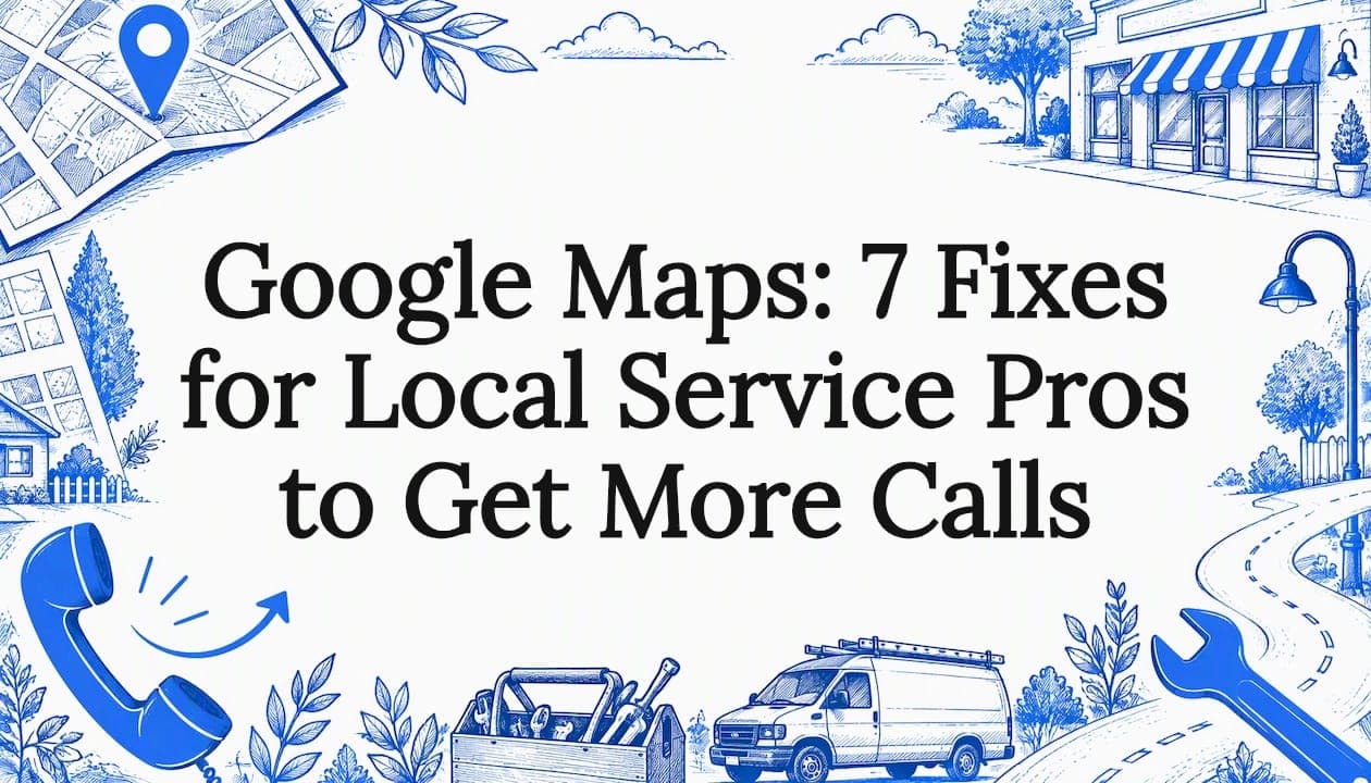 Google Maps: 7 Fixes for Local Service Pros to Get More Calls