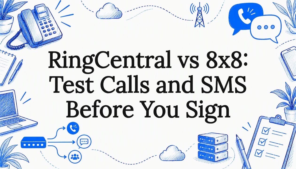 RingCentral vs 8x8: Test Calls and SMS Before You Sign