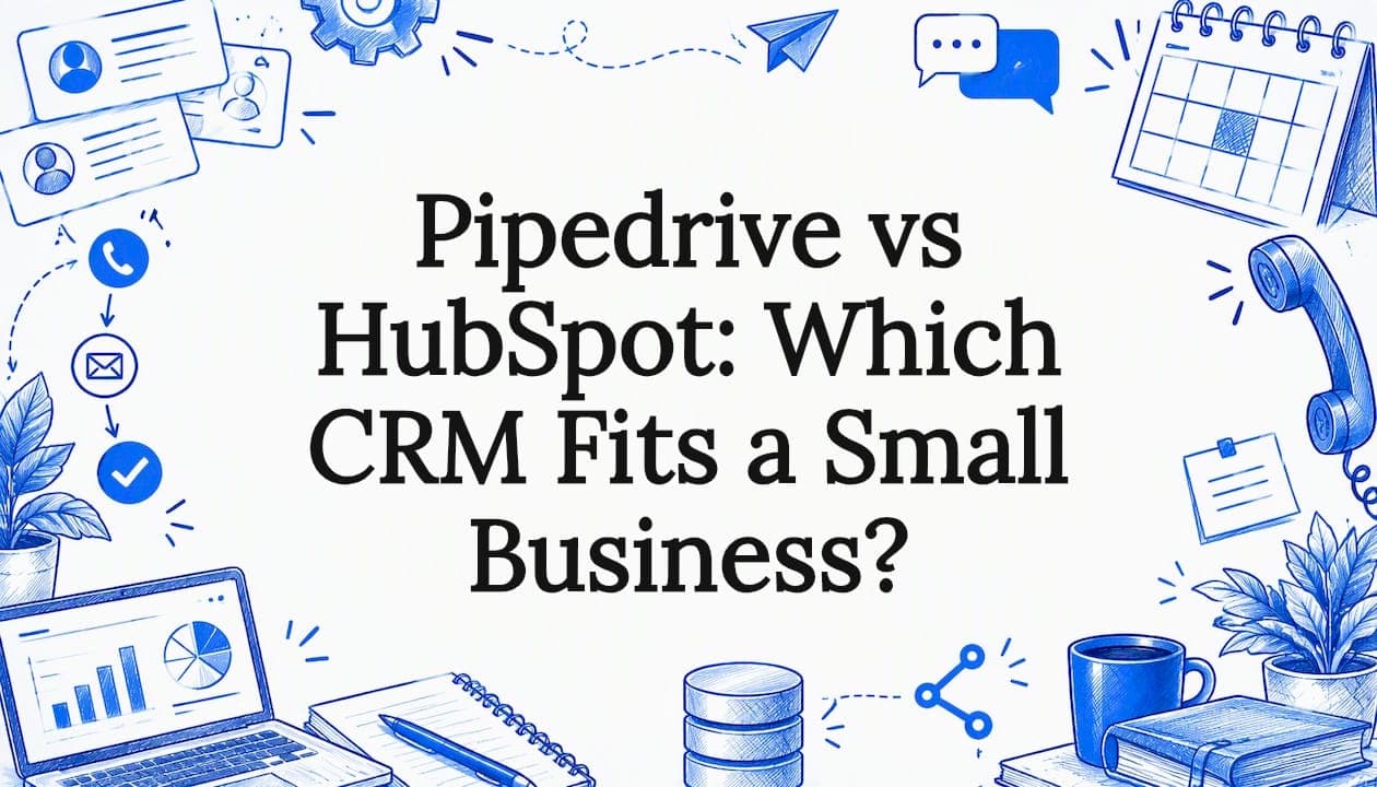 Pipedrive vs HubSpot: Which CRM Fits a Small Business?